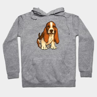 Basset Hound Dog Hoodie